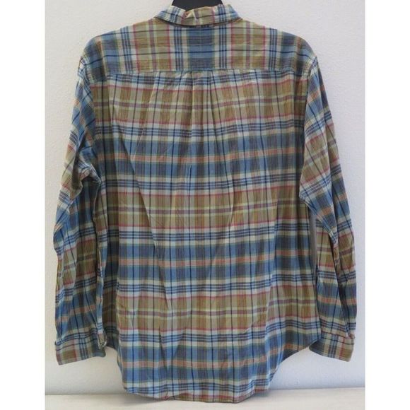 Ralph Lauren Men's Sz XL Multicolor Plaid Classic Fit Button Down L/S Shirt $110 - Picture 2 of 8